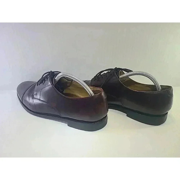 Cole Haan Caldwell Men’s Size 9.5 D Oxfords Burgundy Leather Dress Shoes 08331 main image 5